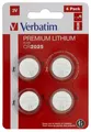 Verbatim 49532 1x4 Verbatim CR 2025 Lithium Batterie           49532