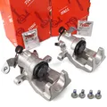 2x TRW Bremssattel Hinterachse für OPEL Astra G H Combo Meriva Zafira A