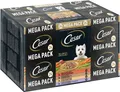 Cesar CESAR® Schale Multipack 24 Mega Pack Landragout 4 Varietäten 24 x 150g, Nassfutter für: Hunde