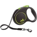 FLEXI Black Design Green Lanyard S - 5m bis 15kg - Band