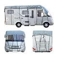 Dachschutzplane Wohnwagen,Wohnmobil Dachschutzhülle 5 X 3 M Abdeckung Garage