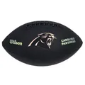 Wilson NFL Carolina Panthers Metallic Premiere Football Offizielle GrÃ¶Ãe 9 - schwarz