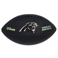 Wilson NFL Carolina Panthers Metallic Premiere Football Offizielle Größe schwarz
