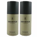 Karl Lagerfeld Classic 2 x 150 ml Deodorant Deospray Deodorant Spray Set