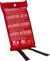 ABUS LD1118 - 100 x 100 cm - Fiberglas - Rot - 1 Stück(e) - DIN EN 1869:2001 by MPA Dresden - 950 g (86672)