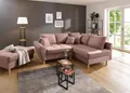 Home affaire Ecksofa Rice L-Form, B: 223 cm - OTTO. Verlässliche Qualität., Set: Sofa & Hocker, 3 Zierkissen, Federkern