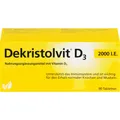 DEKRISTOLVIT D3 2000 I.E. Tabletten 90 St PZN 10818569