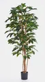 artplants Kaffeebaum künstlich Moka, 471 Blätter, grün, 150cm