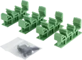 DELOCK 65961 - 4 Stück Hutschienenclips für Platine