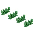 DELOCK Hutschienenclip fur Platine 4 Stu NEU