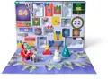 Spin Master PAW Patrol Adventskalender 2024 – 24 Spielzeug-Überraschungen für eine fantasievolle Winterwelt, 7 Welpenfiguren, Tierfiguren und Zubehör, ab 3 Jahren