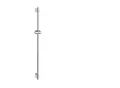 HansGrohe Wandstange Unica Varia 1050mm chrom
