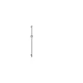 Hansgrohe Wandstange Unica Varia 1050mm chrom