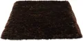 Hochflor-Teppich TOM TAILOR HOME "Flocatic" Gr. 1, braun, B:60cm H:60mm L:90cm