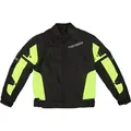 Modeka X-Vent Kinder Motorrad Textiljacke, schwarz-gelb, Größe M 164