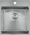 CARESSI 1-Becken Spüle CABLA 60511 mit Hahnbank / ab 50 cm Schrankbreite / Ei...