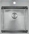 CARESSI 1-Becken Spüle CABLA 708225 mit Hahnbank / ab 50 cm Schrankbreite / E...