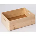 Kesper 69400, Aufbewahrungsbox, Holz, Rechteckig, Pinienwald, Einfarbig, Forest Stewardship Council (FSC) - Braun