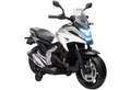 AIYAPLAY Elektro-Kindermotorrad 12V Kindermotorrad mit MP3, USB, LED-Scheinwerfer, Belastbarkeit 30 kg, (1-tlg), für 3-6 Jahre, Weiß