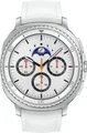 Samsung Galaxy Watch8 Classic - 46 mm - intelligente Uhr mit hybrid band - Hybrid-Eco-Leder - Bandgröße: S/M/L - Anzeige 3.4 cm (1.34") (SM-L500NZWADBT)