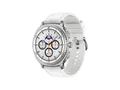 SAMSUNG Galaxy Watch8 Classic 46 mm Smartwatch PU/Kautschuk, 130-205 mm, White