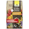 Neudorff NeudoHum BlumenErde 20L – Torffreie Bio Erde, für Innen und Außen, fördert kräftige Blumen und viele Blüten