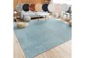 Paco Home Teppich Porto 890, rechteckig, Höhe: 13 mm, Kurzflor, Uni-Farben, ideal im Wohnzimmer & Schlafzimmer