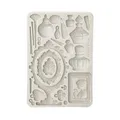 Stamperia - Silicon Mould A5 for Scrapbooking, Bullet Journals and More, Non-Stick Surface, Suitable for Air-Dry Clay, Resin and More, Perfect for Crafts and Gifting (Masquerade, Beauty Accessories)