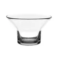 INNA-Glas Maxi Teelichthalter SARINYA aus Glas, klar, 6cm, Ø10cm - Teelichtglas