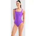 Badeanzug Damen Control Pro-Back Plus Einfarbig - Violetta - 44