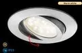 Briloner LED Einbauleuchte Schwenkbar Ø8,2cm 5W Alu Deckenspot 400lm IP23