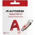AutoCAD LT 2026/2025/2024/2023 | Windows & macOS | Redeem Key + USB-Stick