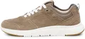 Marc OߴPolo Herren Sneaker flach aus Veloursleder leicht, Braun (Pavestone), 41
