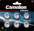 CAMELION Lithium CR Knopfzellen Set 6-tlg.: 2x CR2032, 2x CR2025, 2x CR2016