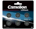 camelion - 6-tlg. Lithium Knopfzellen Set - 2x CR2016 / 2x CR2025 / 2x CR2032