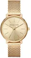MICHAEL KORS Quarzuhr PYPER MK4339, Armbanduhr, Damenuhr, Glassteine, Edelstahlarmband