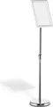 Durable 479823 Zeichenhalter und Informationsstand A4 Aluminium - Kunststoff - Stahl Silber (479823)