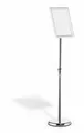 Durable Bodenständer INFO Aluminium Klapprahmen A4 silber