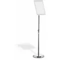 Durable 479823 Zeichenhalter und Informationsstand A4 Aluminium, Kunststoff, Stahl Silber