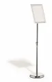 Durable 4798 23 Prospektständer - A4, mit Alu-Klapprahmen, 120,5 cm