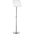 DURABLE Bodenständer INFO Aluminium Klapprahmen A4 silber Höhenverstellbar NEU