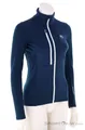 Ortovox Fleece Grid Damen Fleecejacke-Dunkel-Blau-M