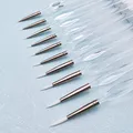 Artecho Detail-Pinsel-Set, feine Spitze, Kunstpinsel, 10 Verschiedene Größen für alle Fähigkeitsstufen und Zwecke, Aquarell-, Öl-, Acryl-, Gouache-Malerei, Nagelkunst, Premium-Nylonborsten