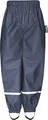 Playshoes Matschhose Regenlatzhose Ungefüttert Unisex Kinder Wind- und wasserdichte Regenhose Regenbekleidung, Marine Bundhose, 92