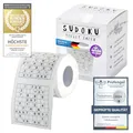 Sudoku Klopapier Sudoko Fun Toilettenpapier mit Sodoko Rätseln ideal für längere Geschäfte