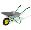 Kinder-Schubkarre aus Metall, grau, Rolly Toys