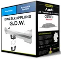 Abnehmbare Anhängerkupplung für AUDI A3 Fliessheck 07.2016-jetzt Typ 8V G.D.W.
