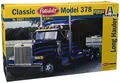Italeri 510003857 - 1:24 Peterbilt 378 Long Hauler, Blau