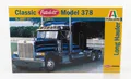 MODELLINO LKW STATICO ITALERI PETERBILT 378 TRACTOR TRUCK 3 ACHS 1974 1/24