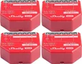 SHELLY 1PM G4-4 - Shelly 1PM Gen4, BT Matter Zigbee WLAN Messaktor,1-Kanal, 4er Pa